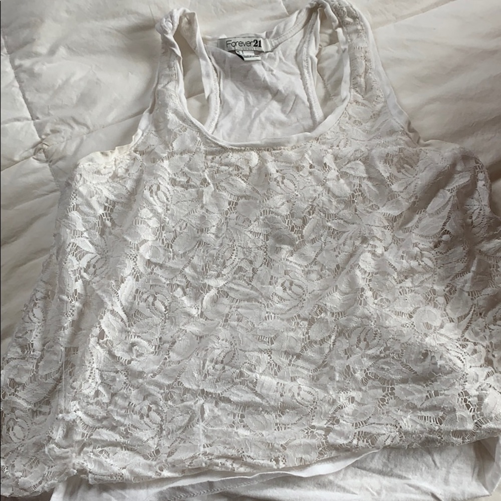 Forever 21 lace tank